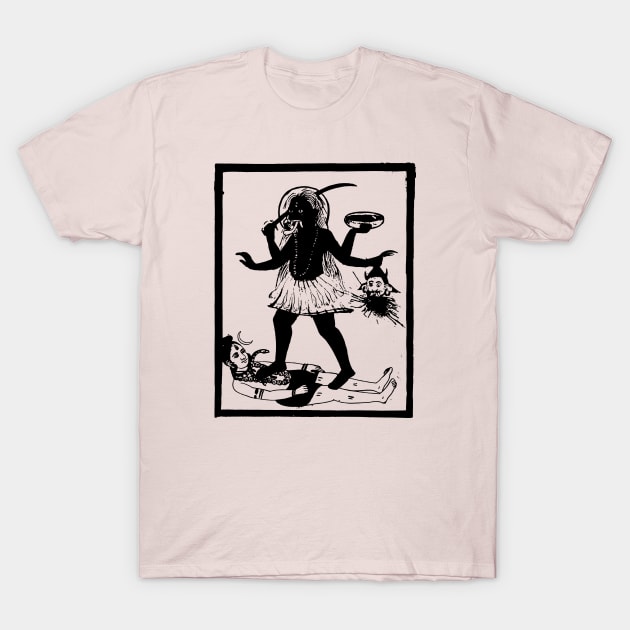 Kali Shiva T-Shirt by TheCosmicTradingPost